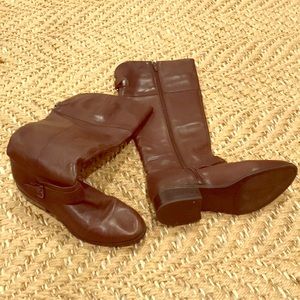 Ralph Lauren Brown Leather Boots